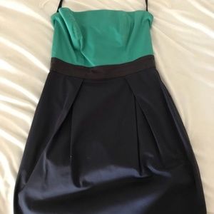 French Connection strapless cocktail dress
